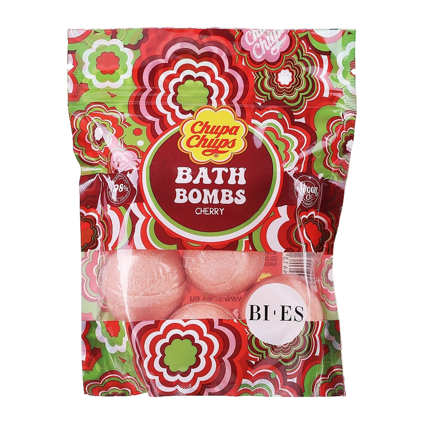 Bi-Es - Chupa Chups Cherry Bath Bombs (6-Pack)