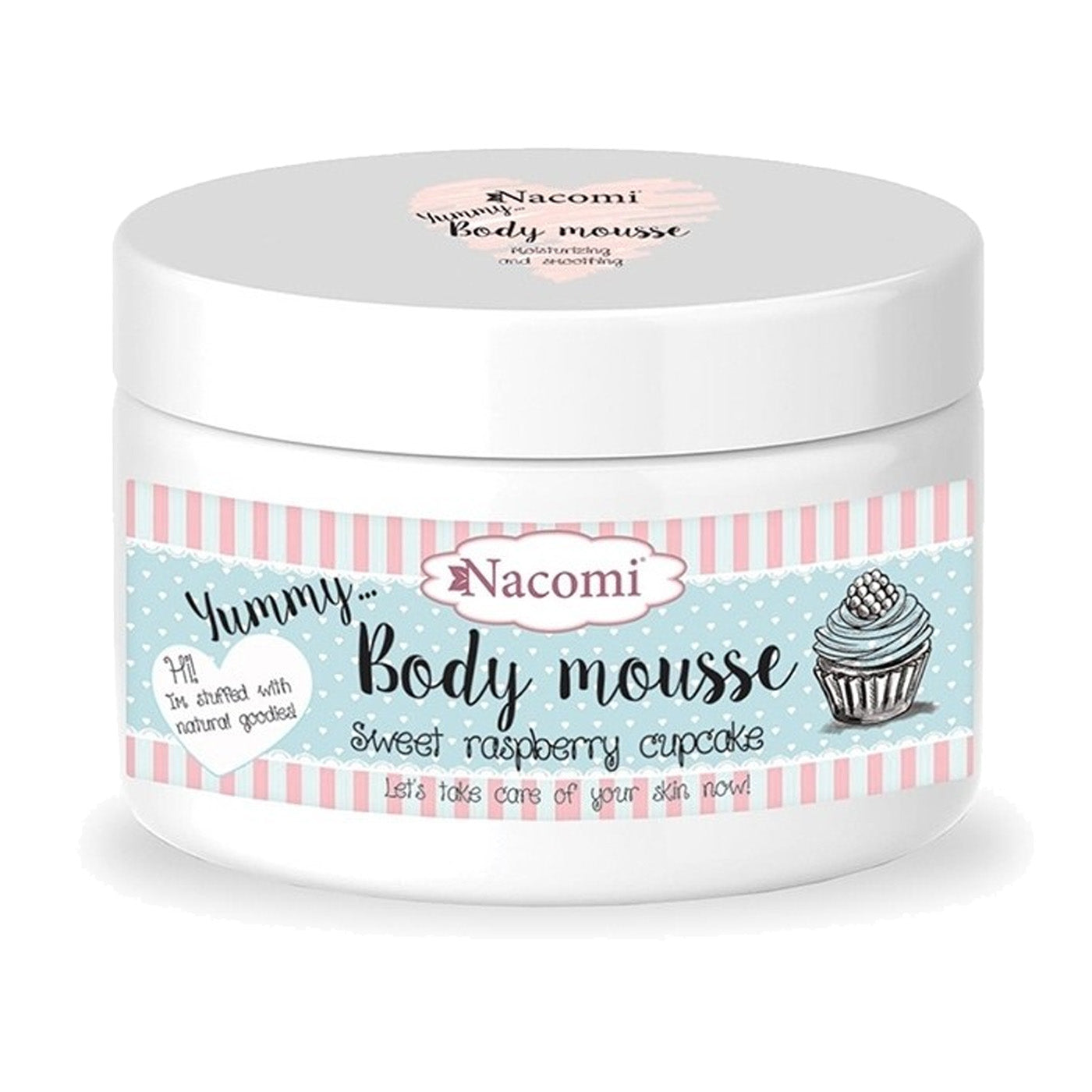 Nacomi - Sweet Raspberry Cupcake Body Mousse