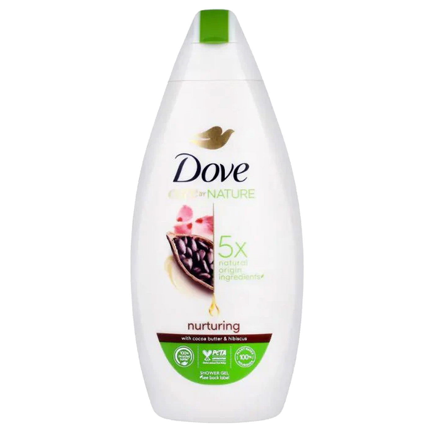 Dove - Care By Nature com Manteiga de Cacau e Extracto de Hibisco