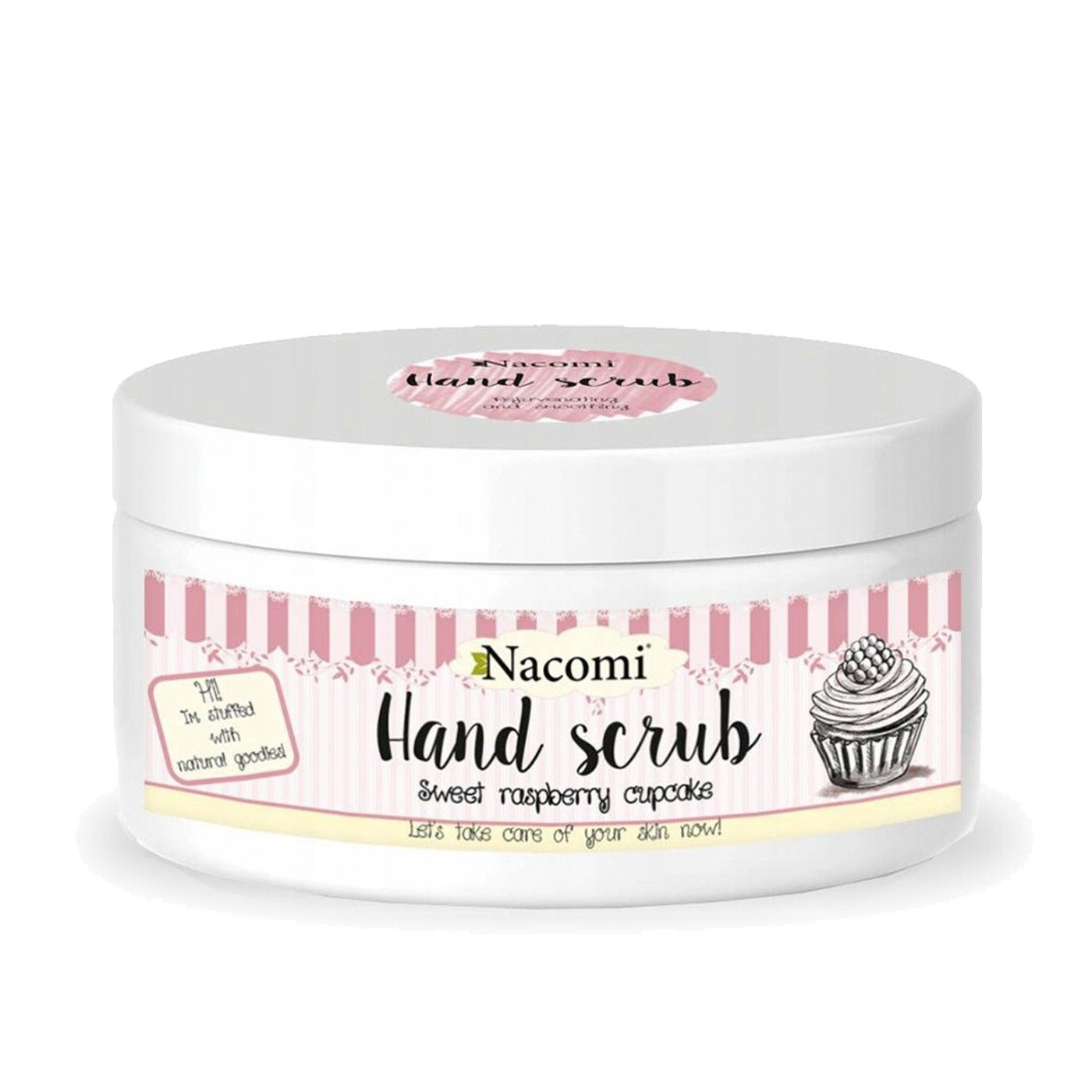Nacomi - Sweet Raspberry Cupcake Hand Scrub