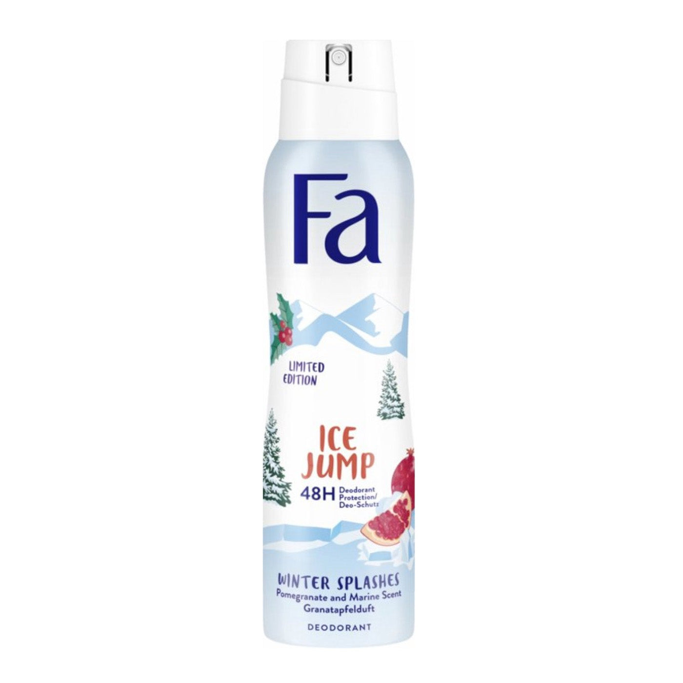 Fa - Ice Jump  Spray Anti-Transpirante com Romã e Marinho