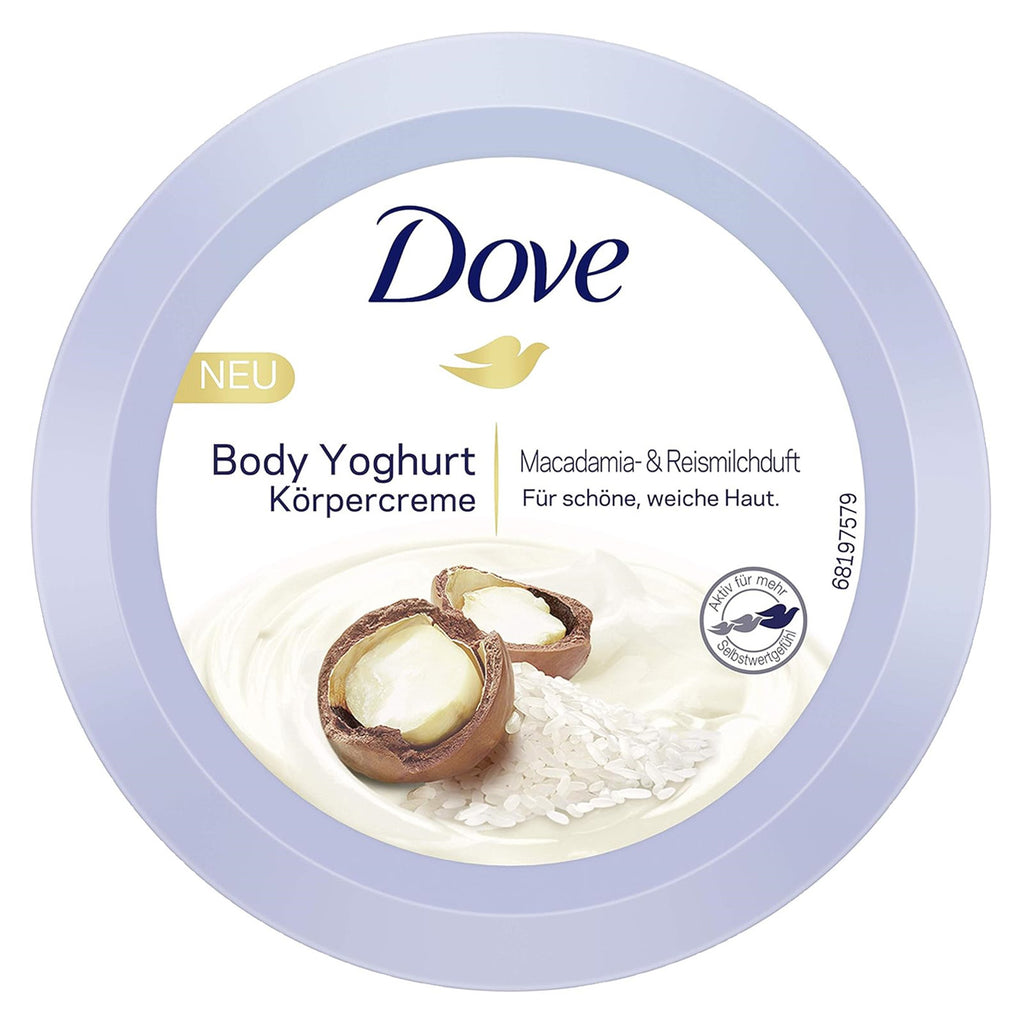 Dove - Creme de Macadâmia e Leite de Arroz