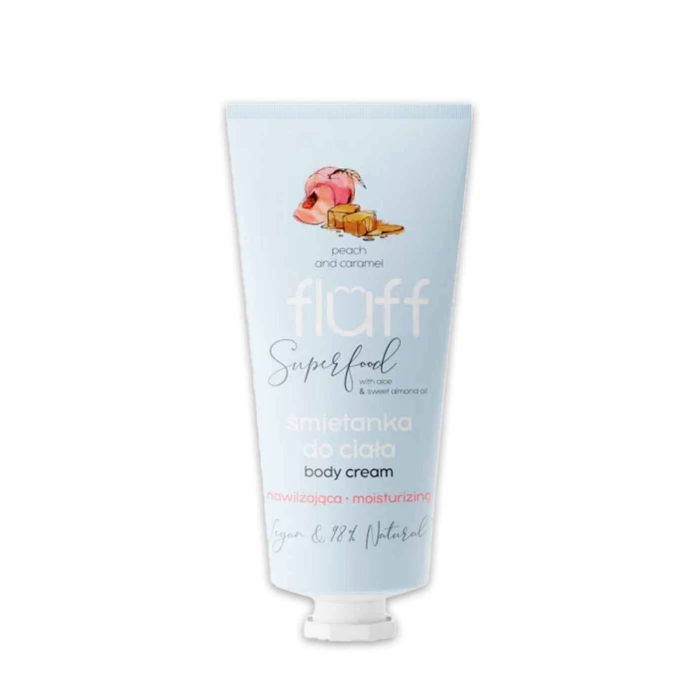 Flüff - Superfood Peach & Caramel Body Cream