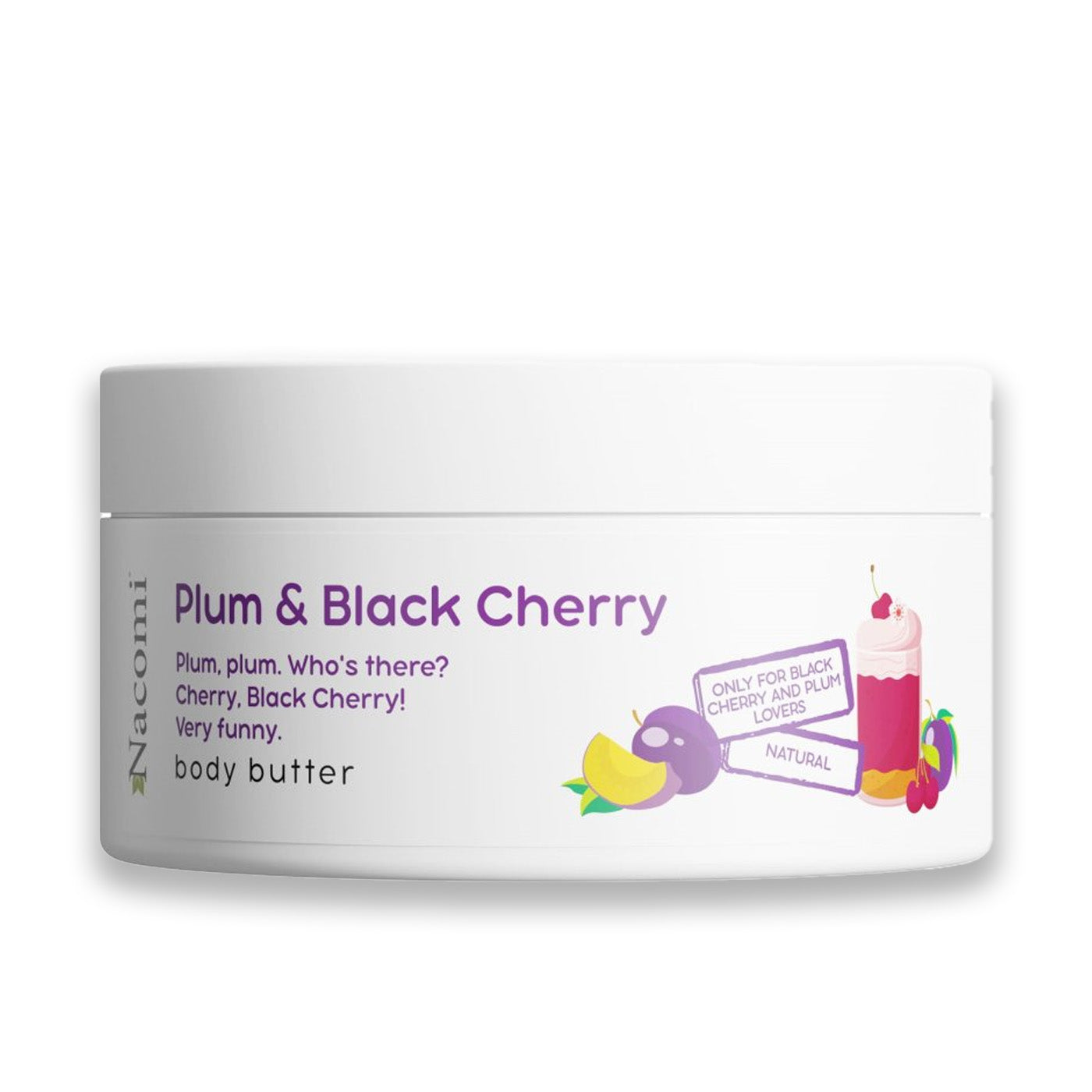 Nacomi - Plum & Black Cherry Body Butter