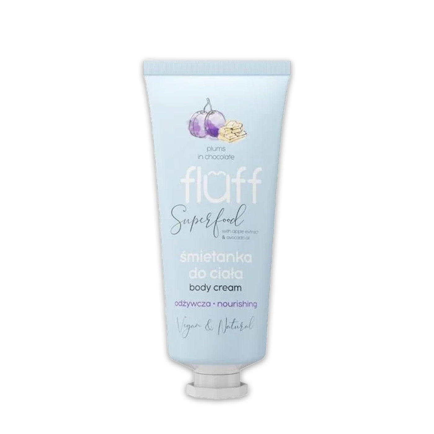 Flüff - Superfood Plums in Chocolate Body Cream
