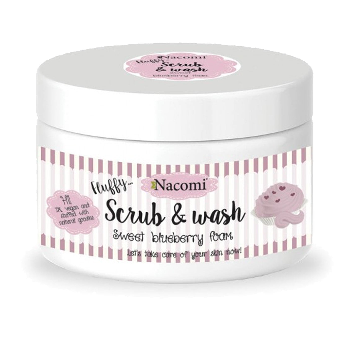 Nacomi - Sweet Blueberry Foam Scrub & Wash