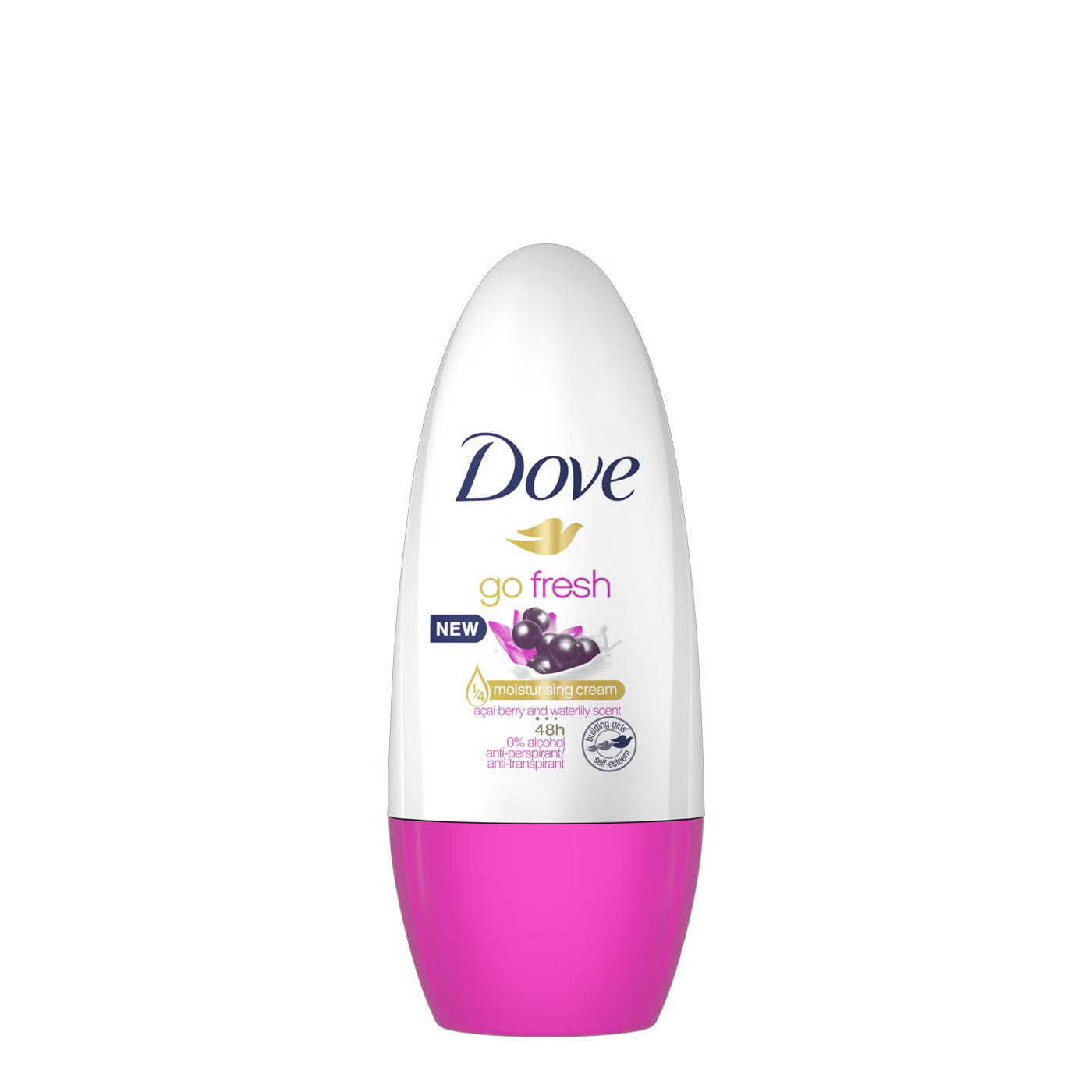 Dove - Roll-on antitranspirante de Açaí e Nenúfar