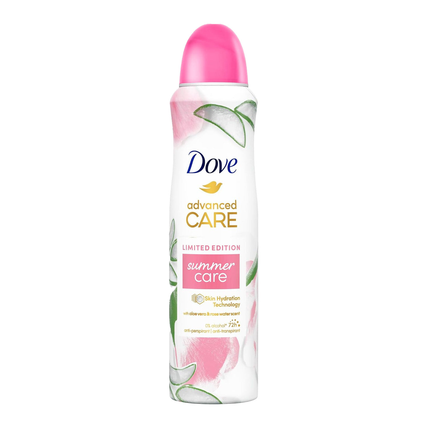Dove - Limited Ed. Aloe Vera & Rose Water Anti-Perspirant Spray