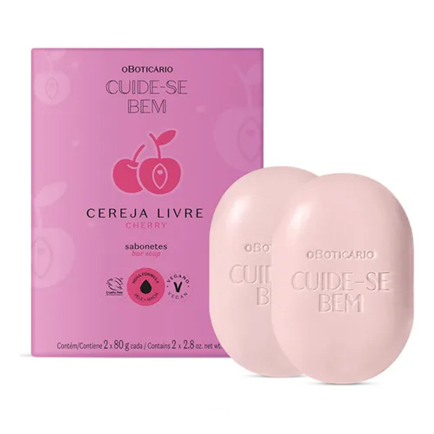 Cuide-se Bem - Sabonete Cereja Livre
