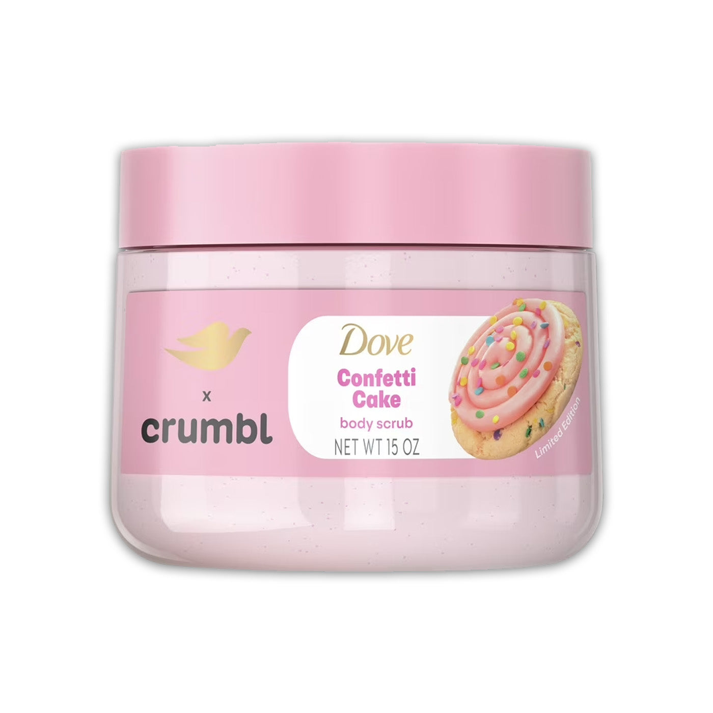 Dove x Crumbl - Limited-Edition Confetti Cake Body Scrub