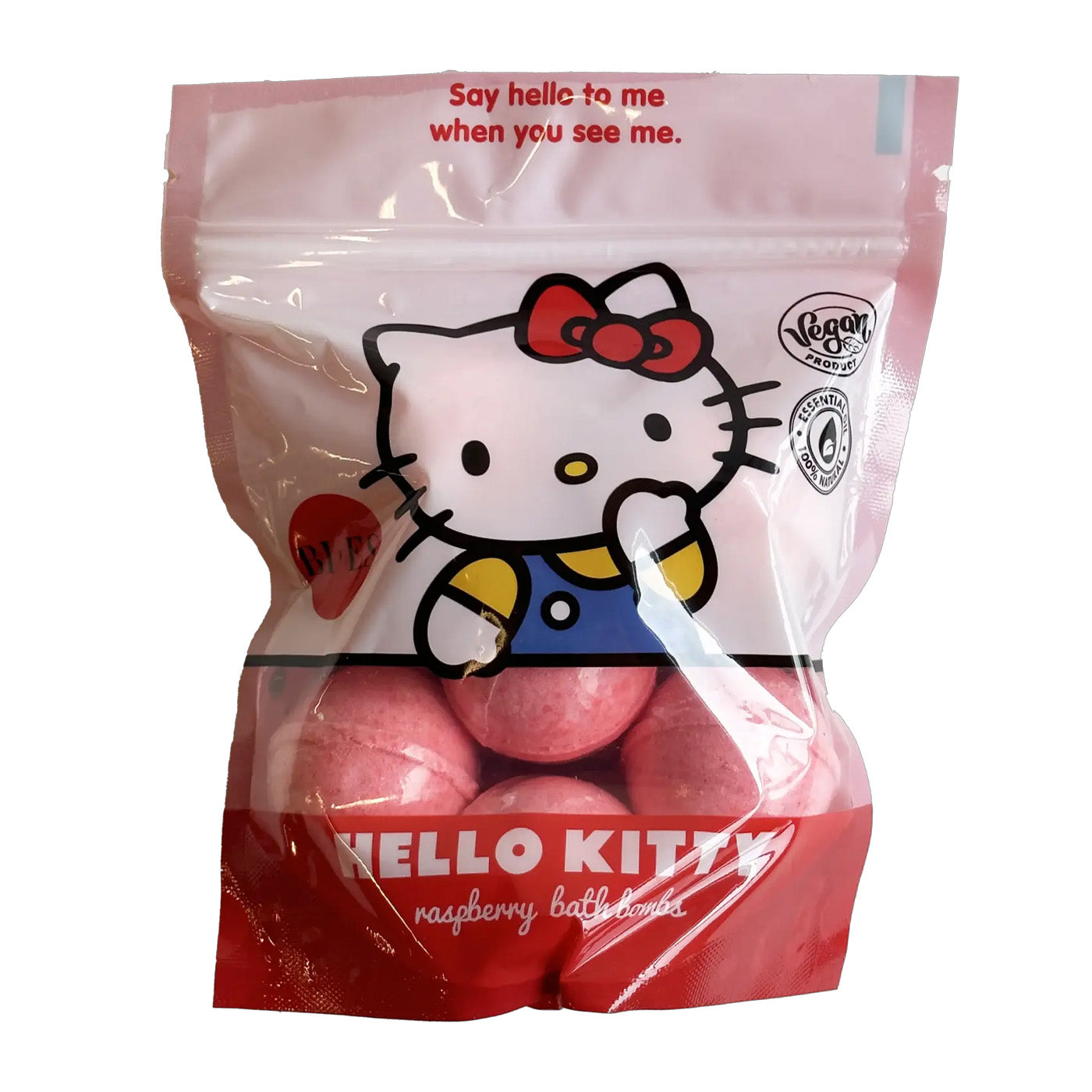 Bi-Es - Hello Kitty Raspberry Bath Bombs (6-Pack)