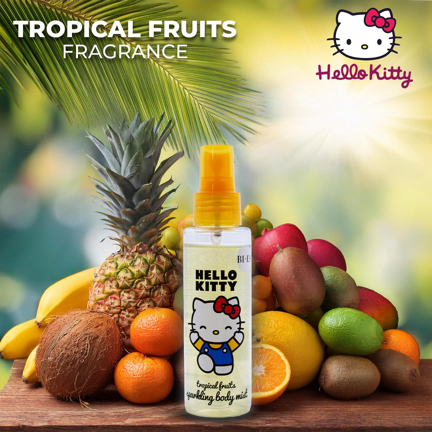 Bi-Es - Hello Kitty Sparkling Body Mist with Tropical Fruits