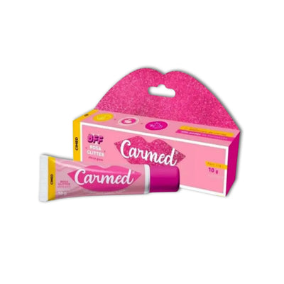 Carmed - Hidratante Labial Rosa Glitter 