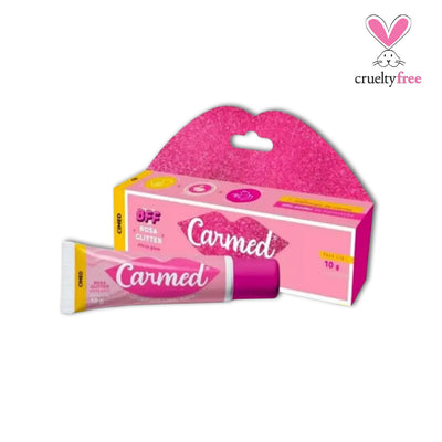 Carmed - Hidratante Labial Rosa Glitter 